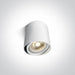 WHITE CYLINDER GU10 R111 75W.