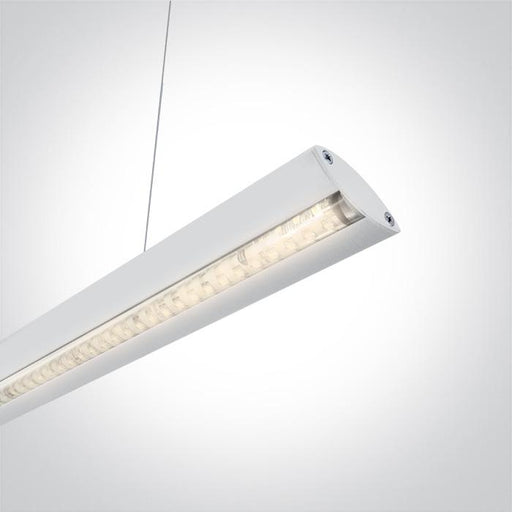 WHITE PENDANT LED 16w DL.