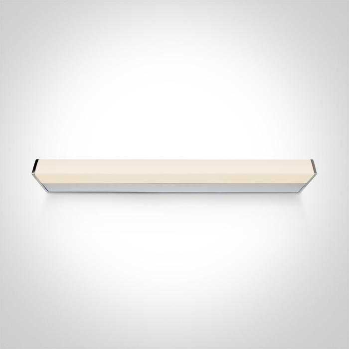 CHROME T8 LED TUBE 600mm IP44.