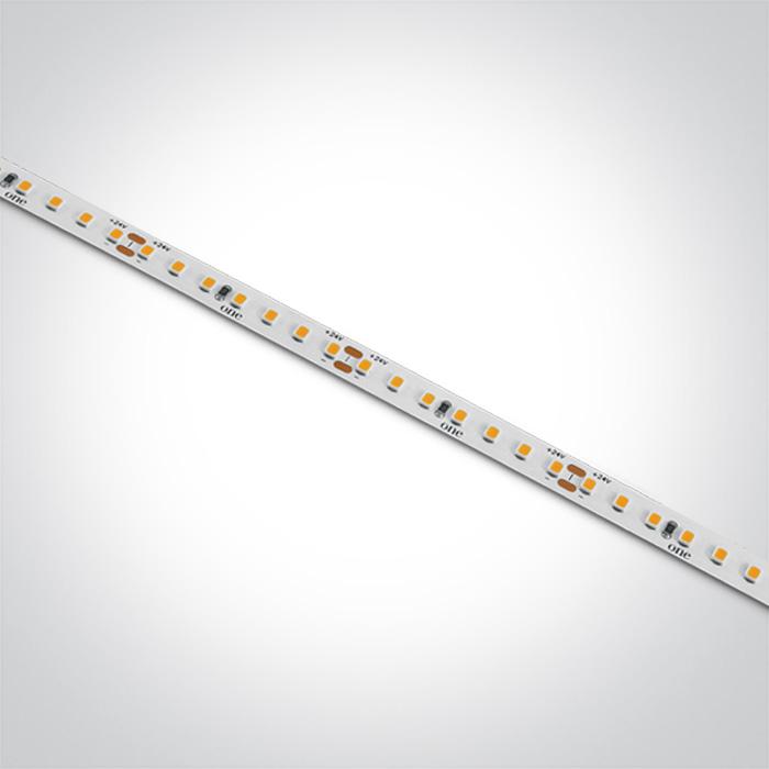 LED STRIP 24vDC WW 5m ROLL 19,2w/m IP20.