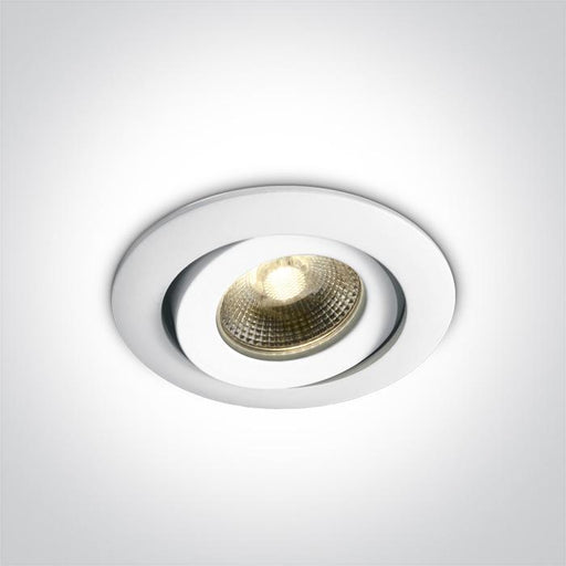 FIRE RATED LED 6W WW IP20 350mA 40deg WITHOUT RING.