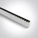 WHITE 48pcs SPOTS UGR17 LED 40W WW 1300mm 34d LINEAR 230V DARK LIGHT.