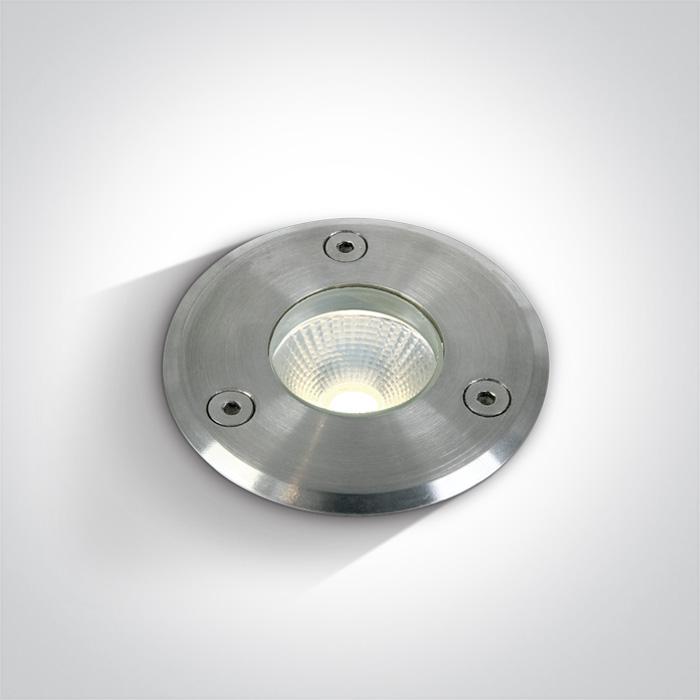 SS316 IP67 INGROUND LED 3W COB CW 100-240v.