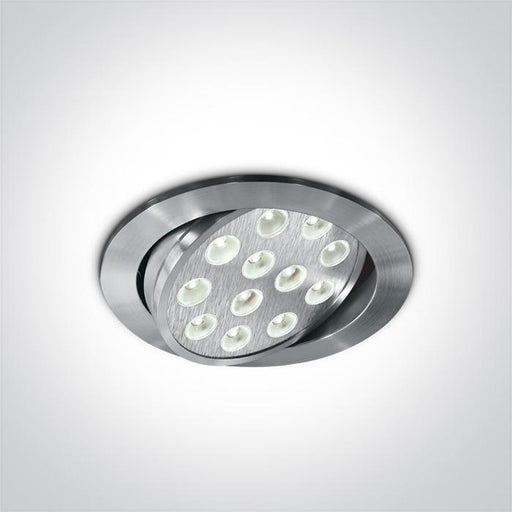 ALUMINIUM LED DL 12w 15d 350mA.