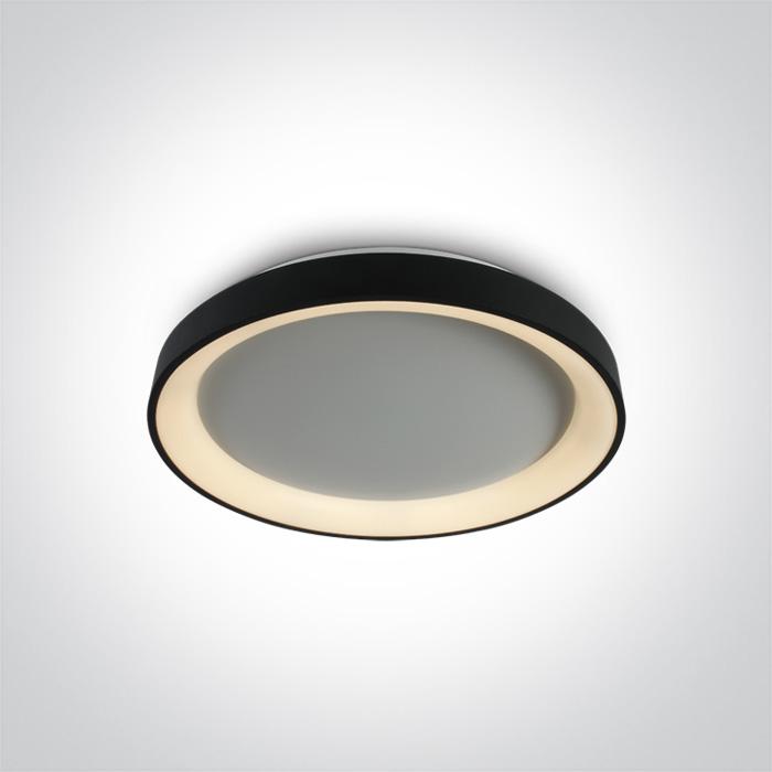 BLACK PLAFO LED 30W WW IP20 230V.