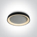 BLACK PLAFO LED 30W WW IP20 230V.