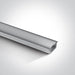 RECESSED PROFILE 2m + PC opal diffuser.