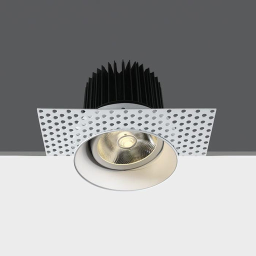 WHITE COB LED 30W CW 700mA 38deg TRIMLESS ADJUSTABLE.