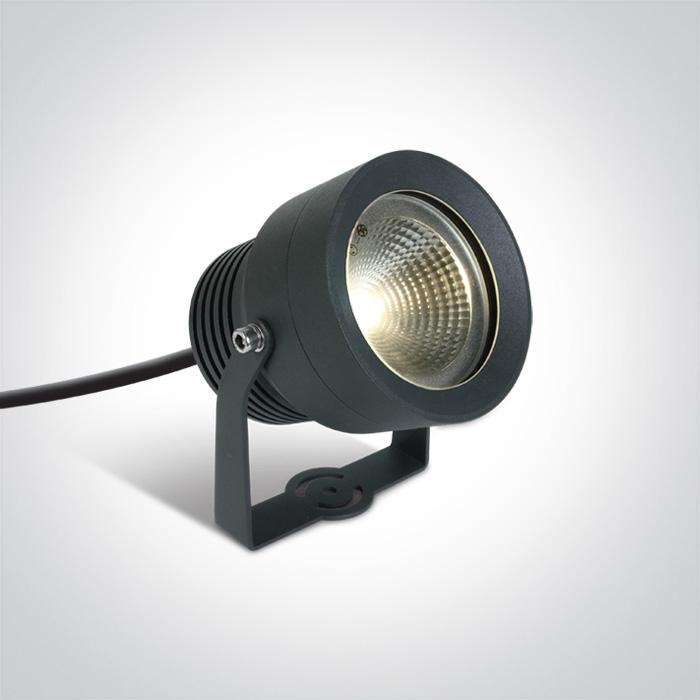 ANTHRACITE LED 20W WW 50d IP65 SPIKE 230V.