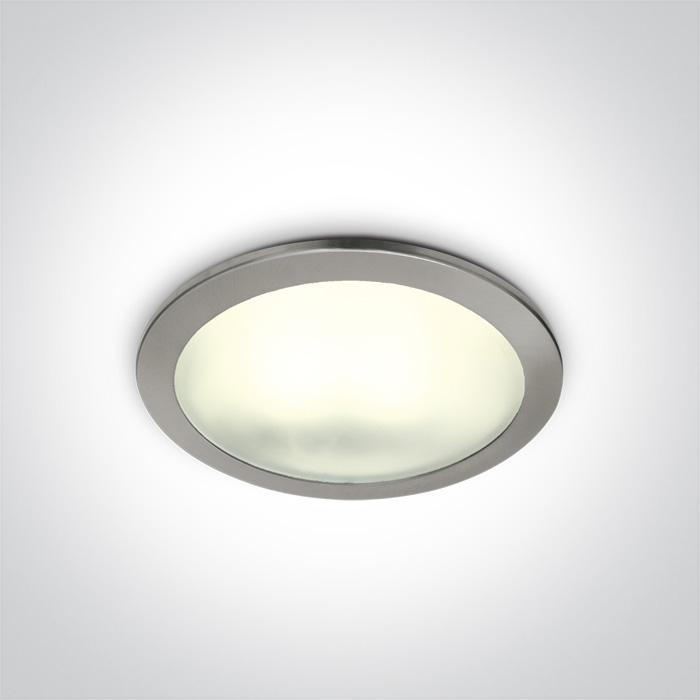 BRUSHED CHROME 2xE27 15W.