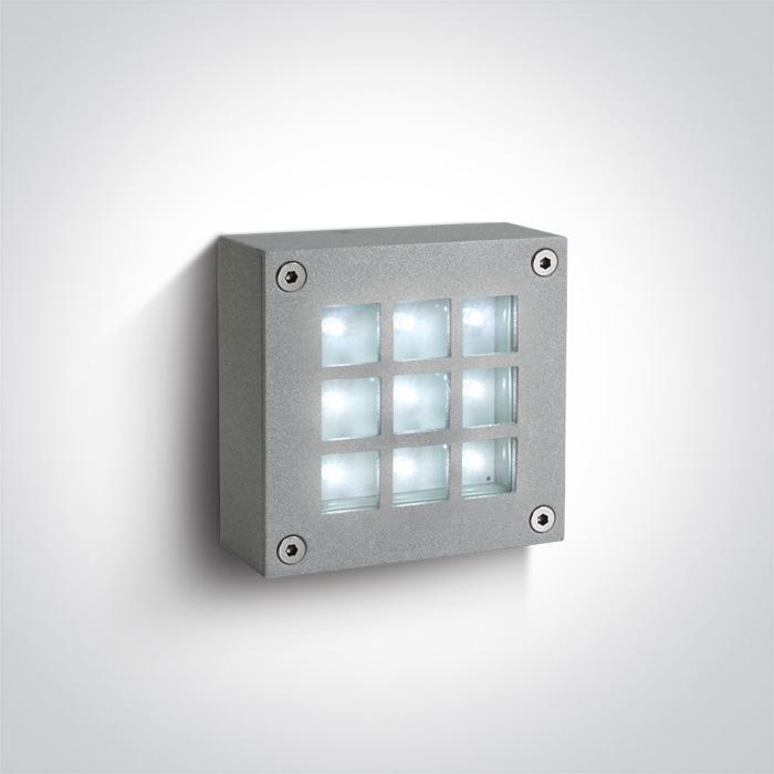 GREY LED DAYLIGHT IP54.