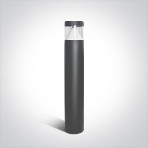 ANTHRACITE LED BOLLARD 100cm 20W WW IP65 230V.