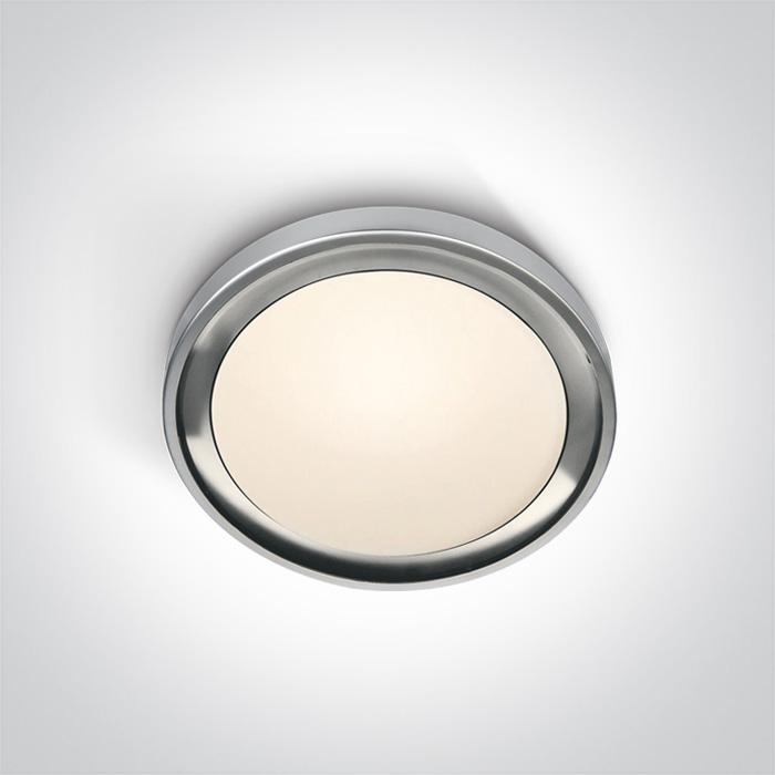 GREY LED 11W WW FROSTED RING 230v.