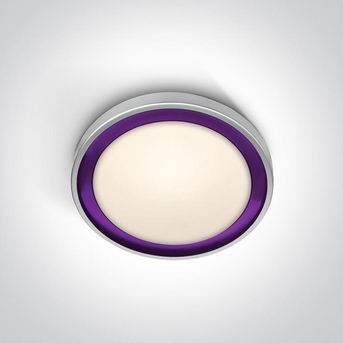 GREY LED 11W WW VIOLET RING 230v.