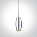 ALUMINIUM PENDANT 3w LED WW.