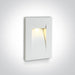WHITE WALL RECESSED LED 3,6W WW IP65 100-240V.
