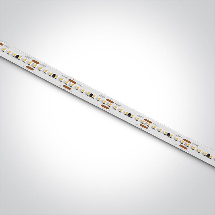 LED STRIP 24vDC CW 5m ROLL 24w/m IP20.