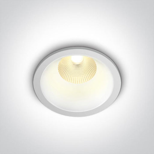 WHITE COB LED 12w WW 700mA 40deg DARK LIGHT WITHOUT REFLECTOR.