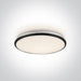 BLACK LED PLAFO 24W WW IP20 230V.