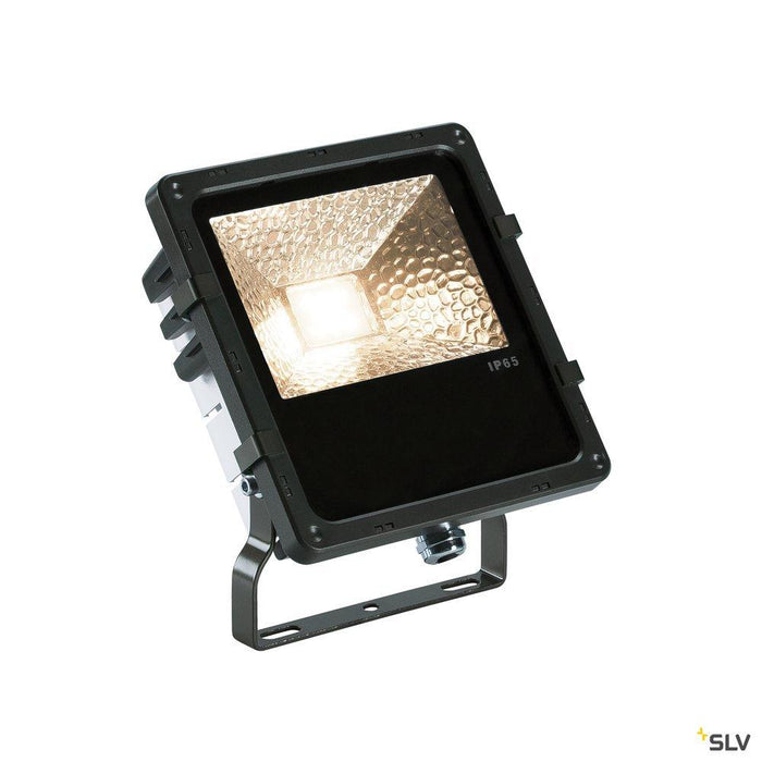 DISOS LED Outdoor Flood light, black, 3000K, 25W, IP65