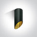 BLACK CYLINDER MR16 GU10 10w 150mm DARK LIGHT.