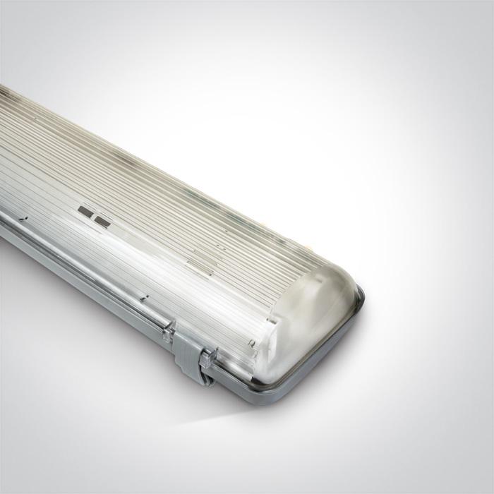 IP65 FOR 2xT8 LED TUBE 1200mm PC/PC.