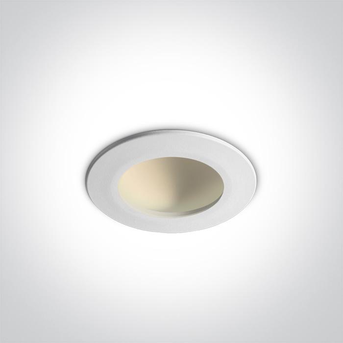 WHITE DARK LIGHT LED 8W CW IP20 230V.