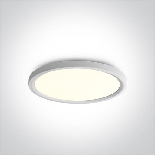 WHITE LED PLAFO 40W CW IP20 230V.