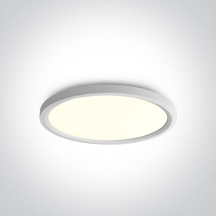 WHITE LED PLAFO 40W CW IP20 230V.