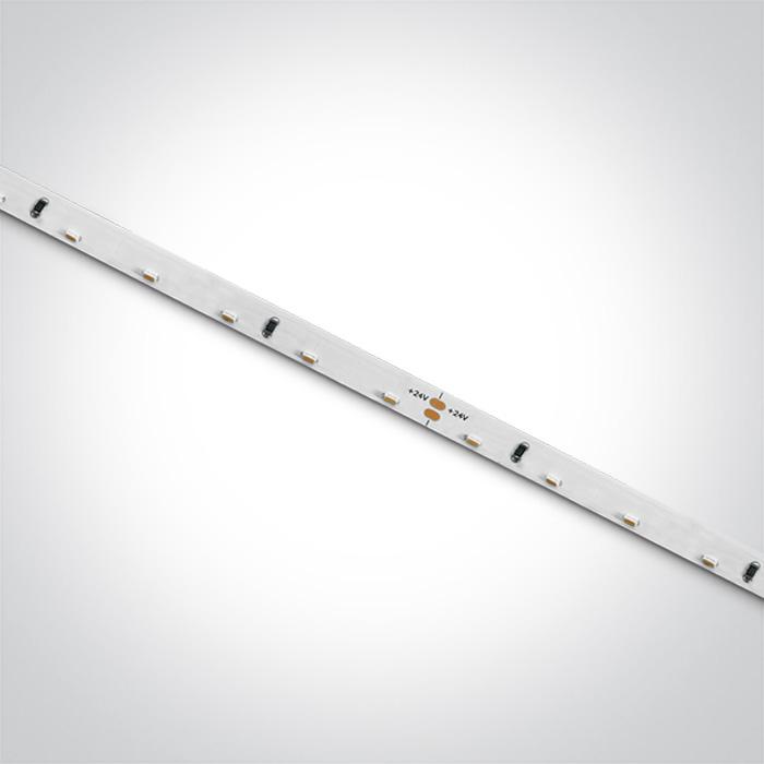 LED STRIP 24vDC CW 5m ROLL 4,8W/m IP20 VERTICAL LIGHT.