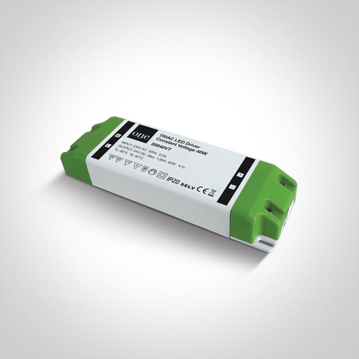 LED DIMMABLE DRIVER 24v 40w INPUT 230v.