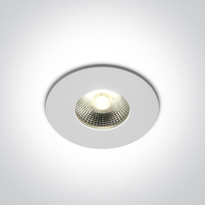 FIRE RATED LED 6W WW IP65 350mA WITHOUT RING.