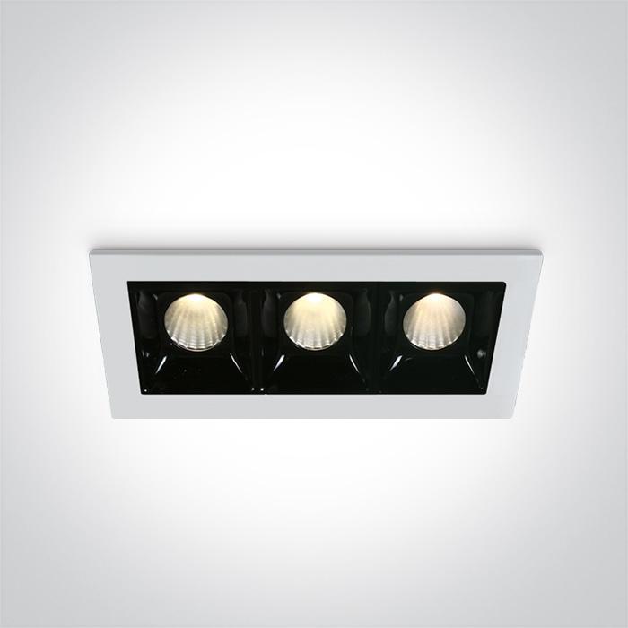 WHITE LED 3x2W WW 30deg IP20 700mA DIMMABLE.