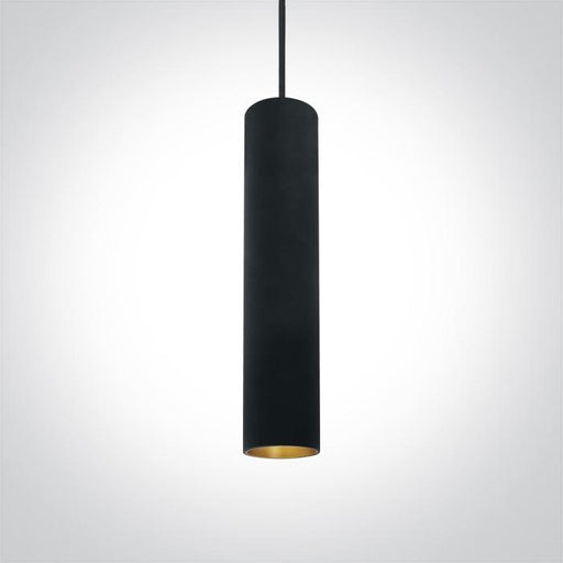 BLACK PENDANT GU10 10W DARK LIGHT.