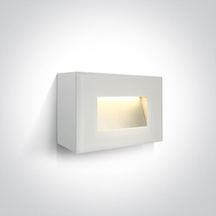 WHITE IP65 LED 4W WW 230V.