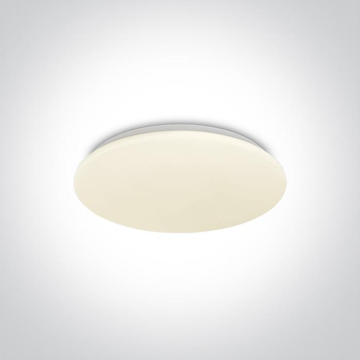 WHITE LED PLAFO 24w WW IP20 230v.