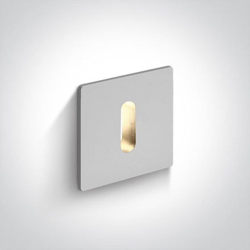 WHITE RECESSED 1W WW DARK LIGHT IP20 350mA.