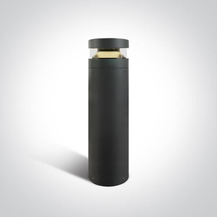 ANTHRACITE LED BOLLARD 60cm 20W WW IP65 230V.