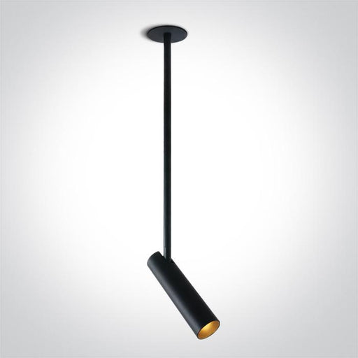 BLACK COB LED 12w WW 36deg IP20 350mA ADJUSTABLE DARK LIGHT.