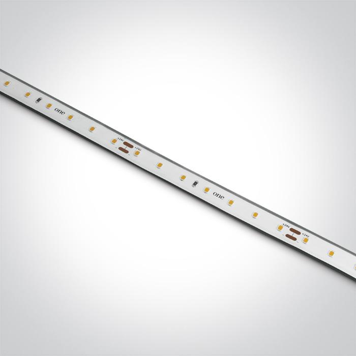 LED STRIP 24vDC WW 5m ROLL 14,4w/m IP68.