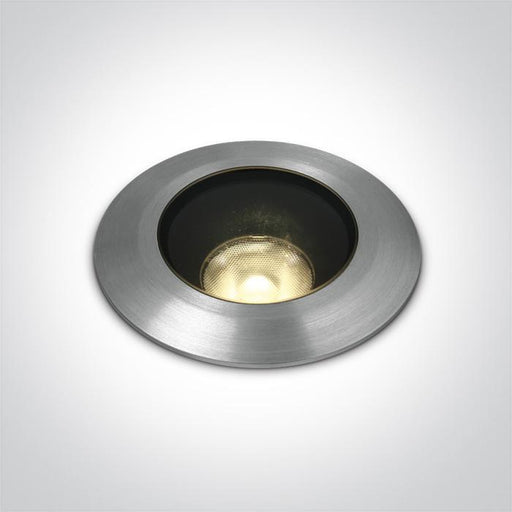 ALUMINIUM IP67 INGROUND COB LED 9W WW 38deg 24V DC DIMMABLE DARK LIGHT.