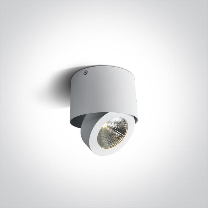 WHITE LED 10W WW IP20 ADJUSTABLE 230V.