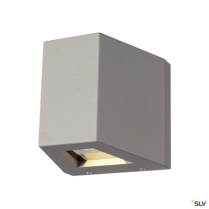 OUT BEAM QT-DE12 Outdoor Wall luminaire, Beam/Flood , silvergrey, max. 80W, IP44
