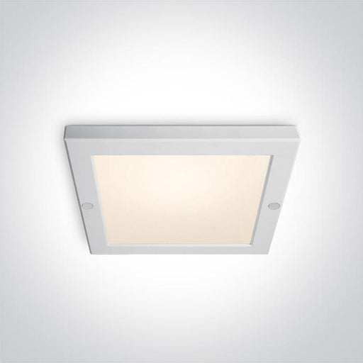 WHITE PLAFO LED 18W WW IP40 230V.