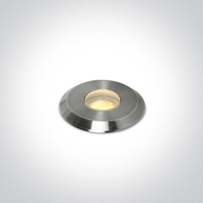 0,3W LED WW SS316 IP68 RECESSED UNDERWATER 24V