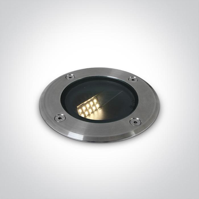 IP67 INGROUND ASYMMETRICAL LED 8W WW 230V.