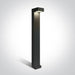 ANTHRACITE LED BOLLARD 70cm 6W CW IP65 230V.