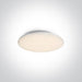 WHITE PLAFO LED 12W WW IP40 100-240V.