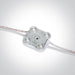 LED IP65 MODULE 4x0,5w 12vDC 6000K CHAIN 50pcs 10m.