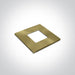 BRUSHED BRASS COVER FOR 68006N.